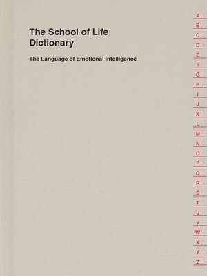 cover image of The School of Life Dictionary